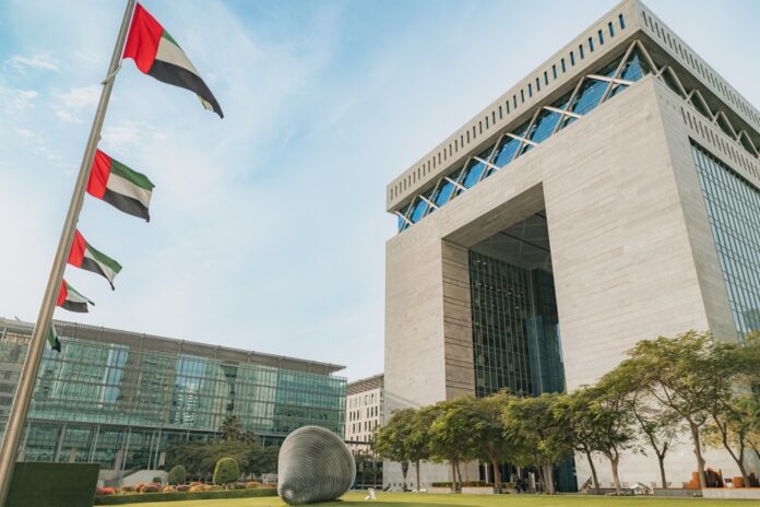 Difc,The,Gate,Area,Dubai,Uae,During,The,Day