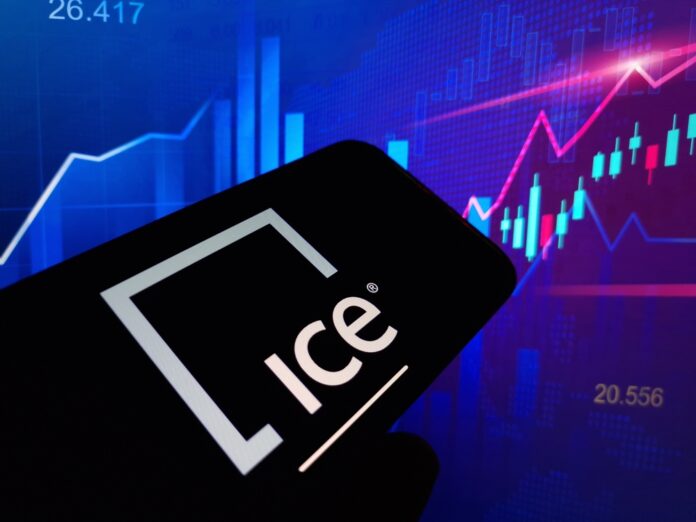 Konskie,,Poland,-,January,13,,2024:,Intercontinental,Exchange,Company,Logo